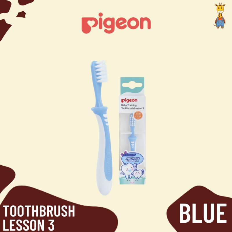 Jual Pigeon Training Toothbrush Lesson Sikat Gigi Bayi Di