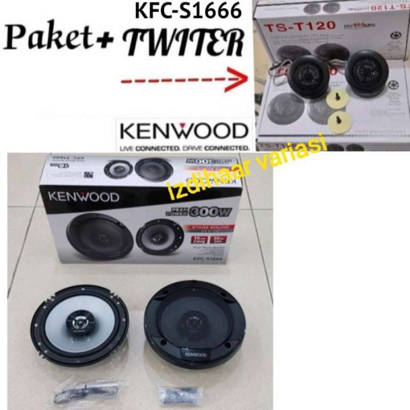 Promo Speker Kenwood 6 Inch Pintu Mobil Kijang Grand Speaker