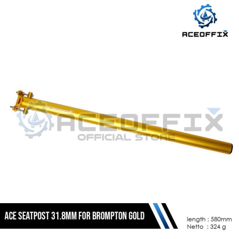 Ukuran on sale seatpost brompton