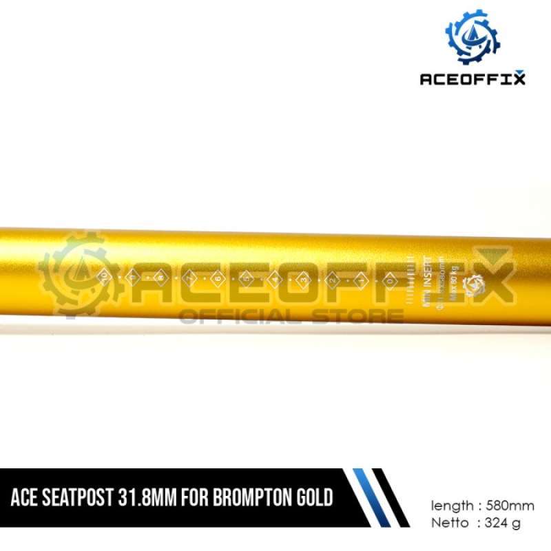 Ukuran outlet seatpost brompton