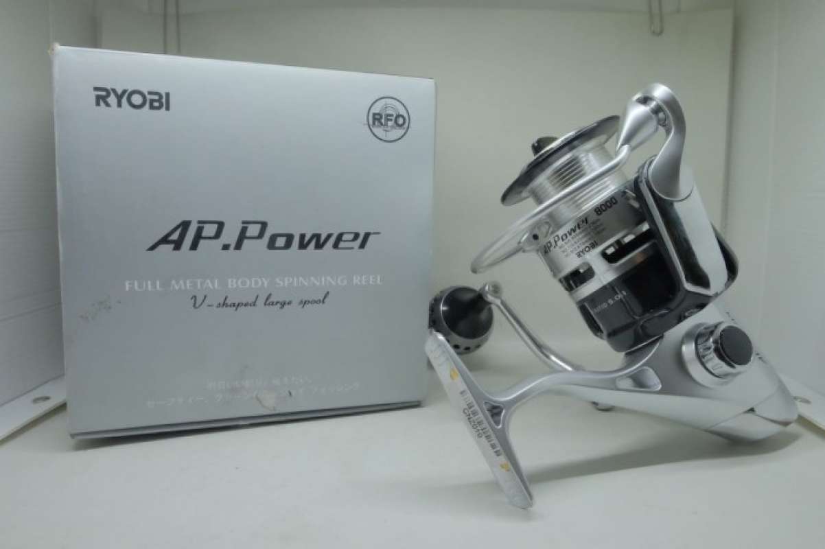 Ryobi AP.POWER 8000 Spinning Reel (New Model)!!!