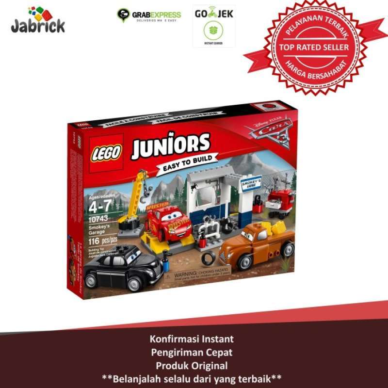 Lego 10743 shop juniors smokey's garage