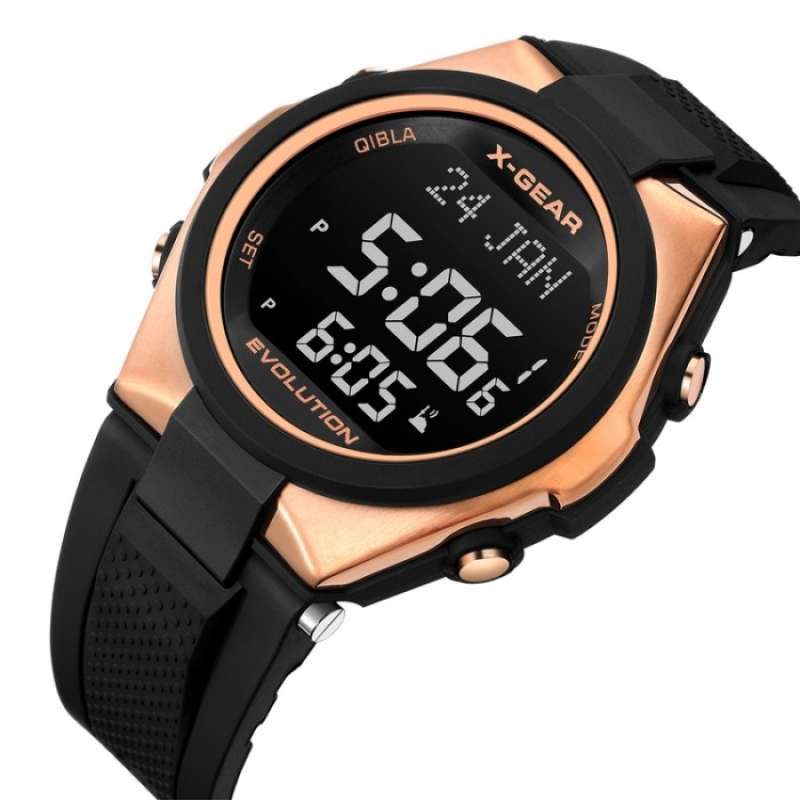 Promo JAM TANGAN PRIA MUSLIM MUKMIN X GEAR 3880 XGEAR ADZAN AZAN