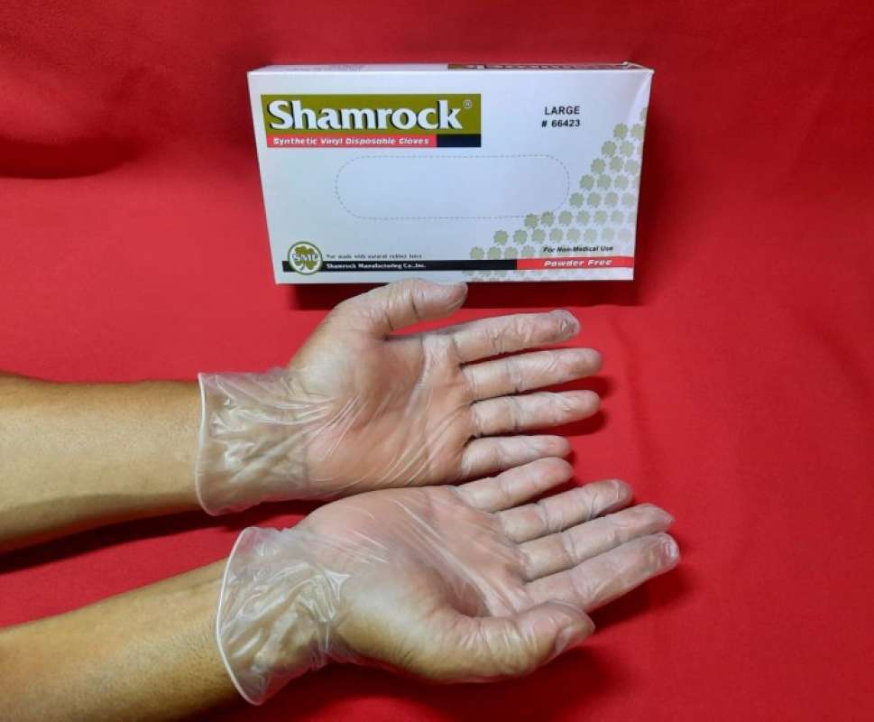 Shamrock deals vinyl gloves