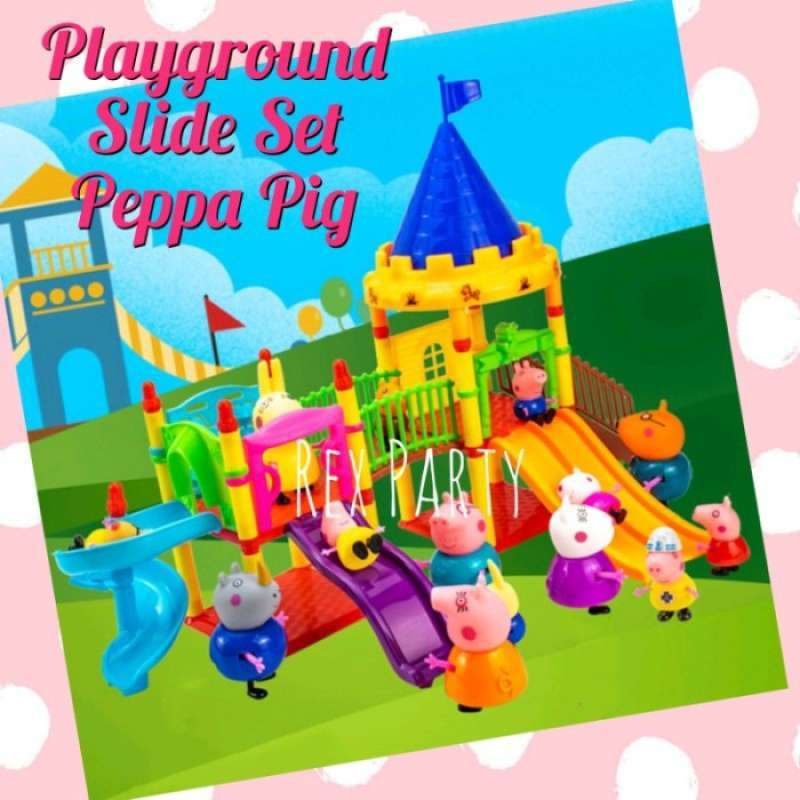 Peppa pig slide set on sale
