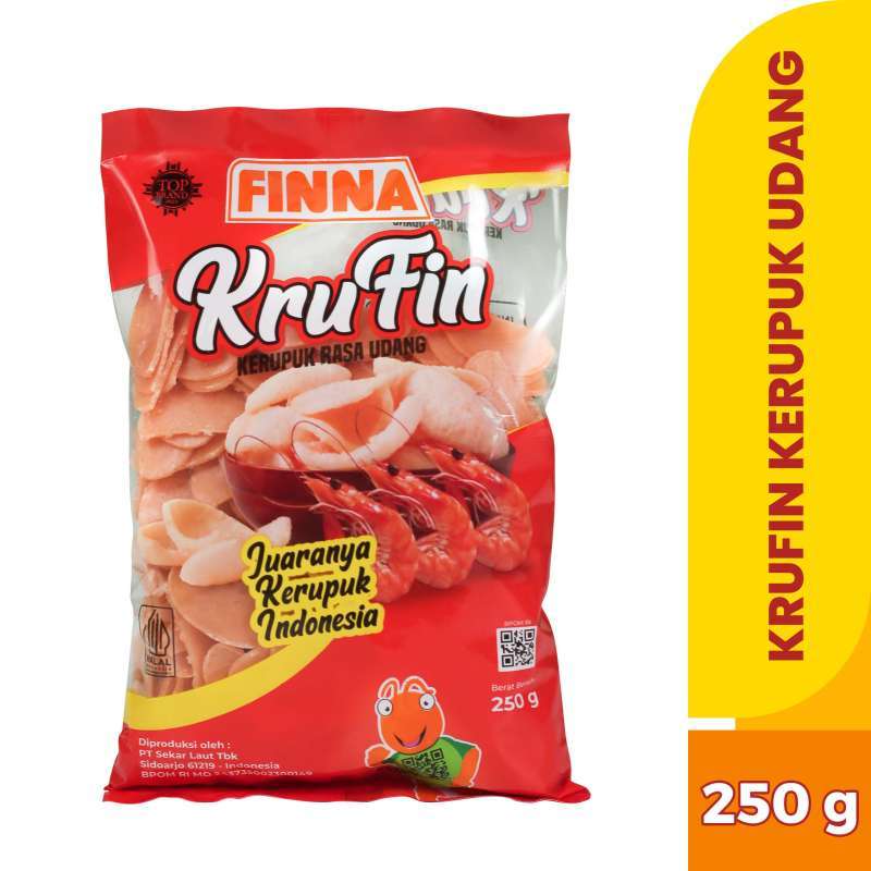 FINNA KERUPUK KRUFIN UDANG 250GR