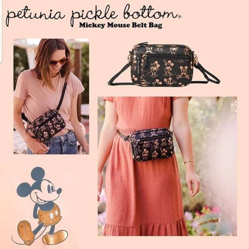 Mickey mouse belt bag by petunia pickle bottom shop