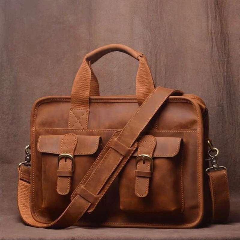 Promo Verish Tas Kerja Pria Kulit Asli Vintage Tas Travel Messenger Tas Bisnis Tas Laptop 10 14 Inch Bahan Premium Diskon 29 Di Seller Verish Indonesia Gudang Online Crewdible Kota Jakarta Barat Blibl...