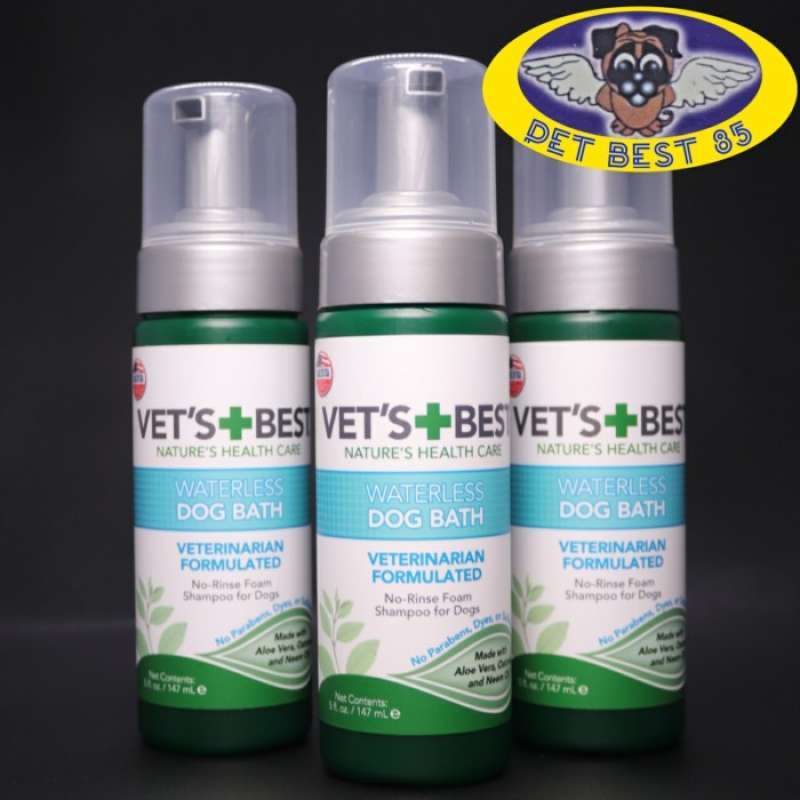 Vet's best waterless dog bath hotsell