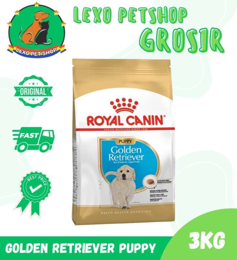 Royal canin golden retriever puppy 3kg best sale