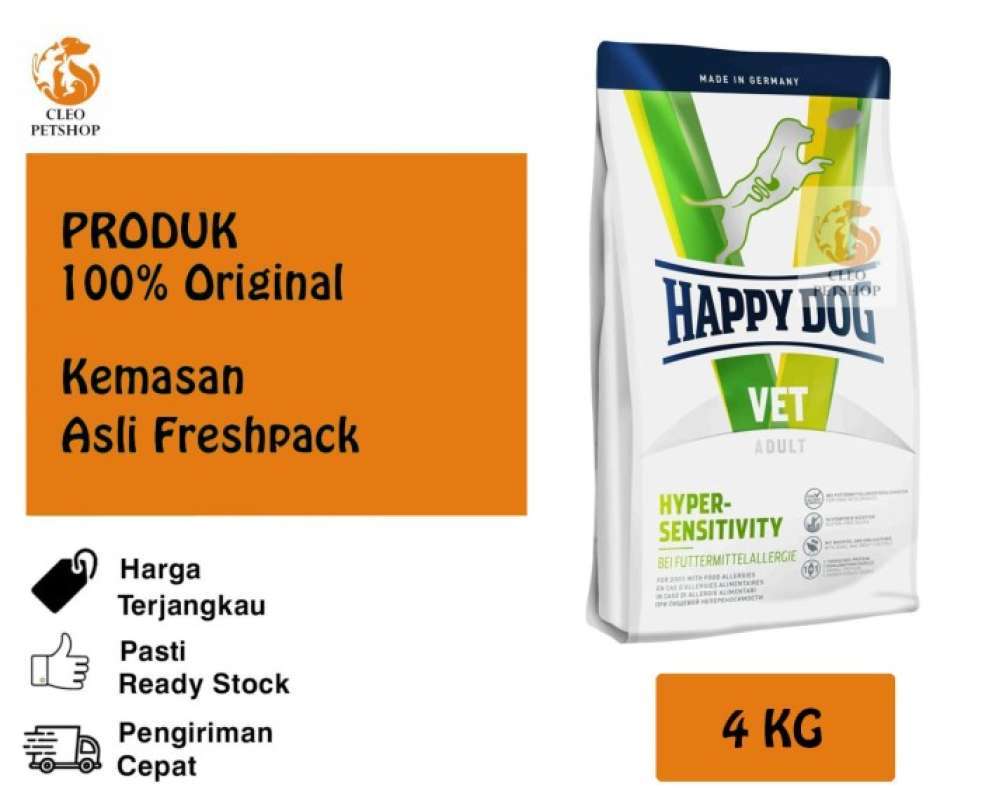 Happy dog 2025 hypoallergenic