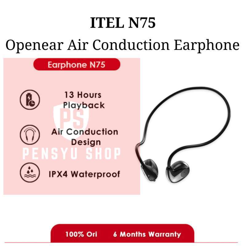 Jual Itel N75 Openear Air Conduction Earphone Di Seller Pensyu