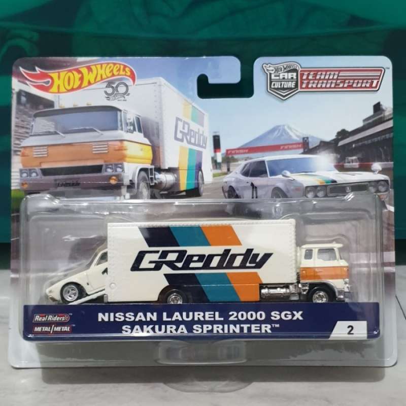 Hot wheels team transport nissan laurel shop