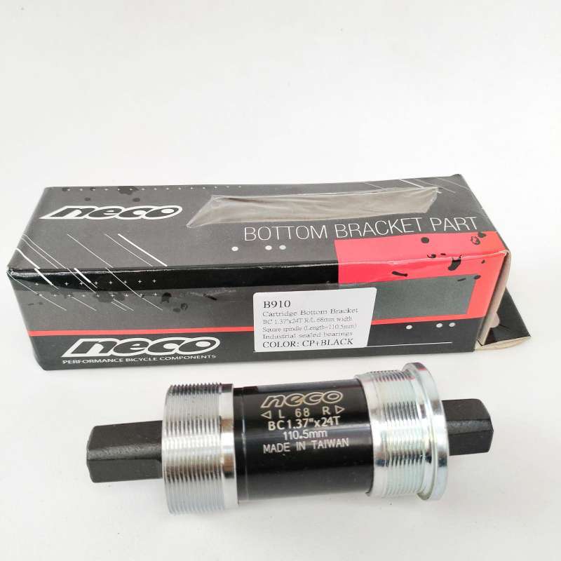 Jual Bottom Bracket Sepeda Bb Kotak Neco Bearing Taiwan 110 113