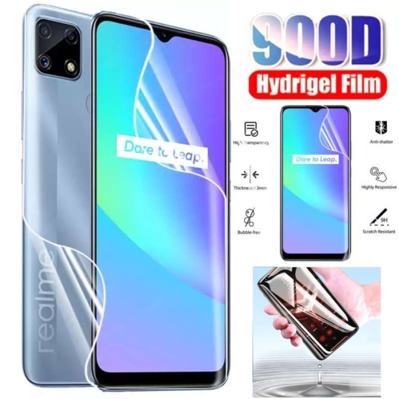Jual Realme Narzo 30a Hydrogel Front+back Anti Gores Screen Guard