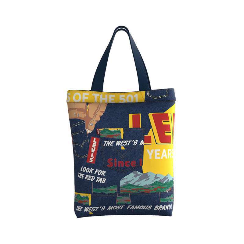 Levi's back pocket tote bag sales