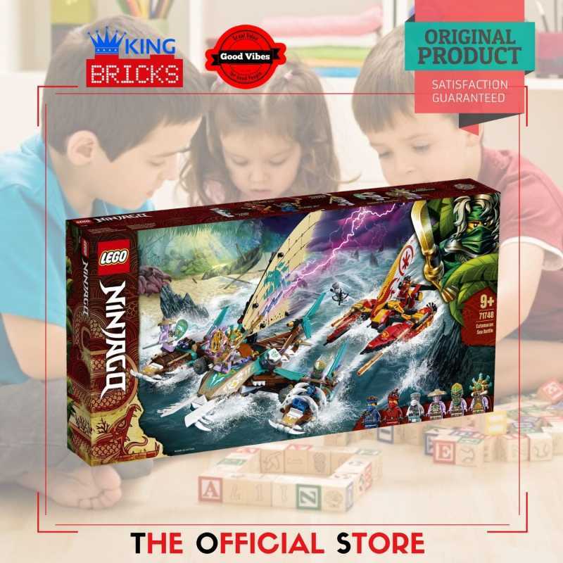 Jual LEGO Original Ninjago 71748 Catamaran Sea Battle