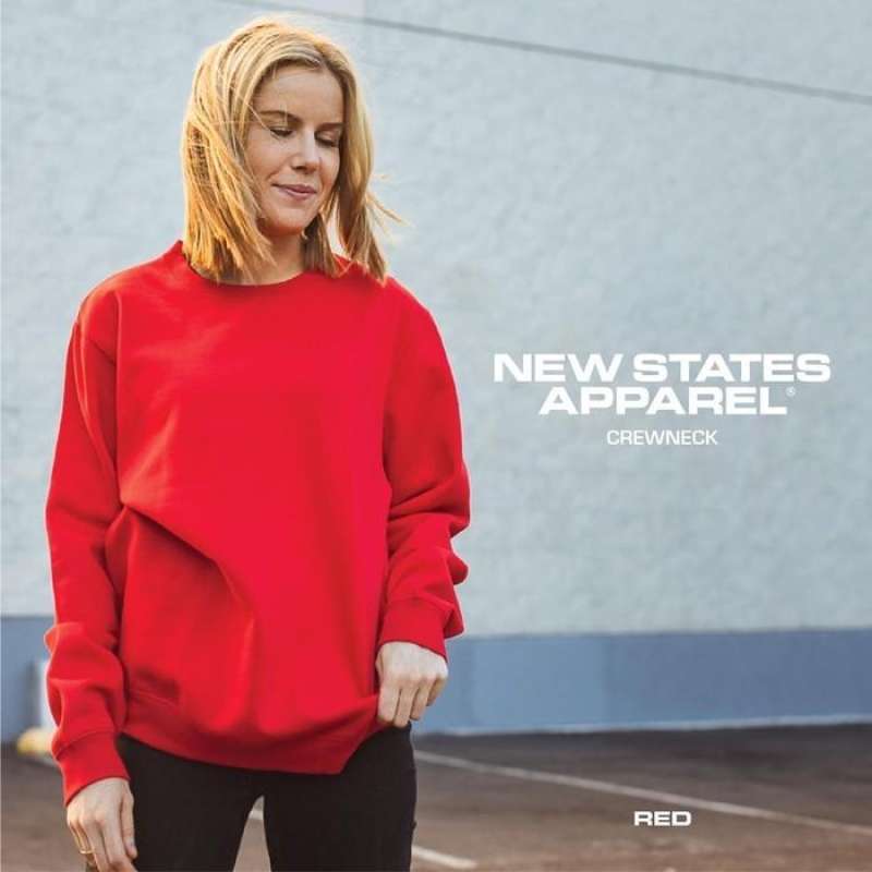 Jual NSA Sweater Crewneck New States Apparel Sweatshirt Superblend