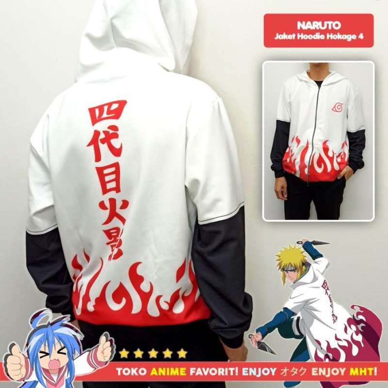 Cuarto Hokage Sudadera De Minato Buzo Anime Sudadera Naruto Minato