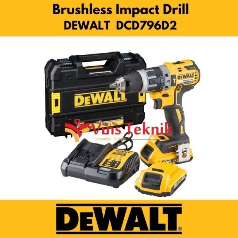 Jual Mesin Bor Baterai Dewalt Dcd796D2 Cordless Hammer Drill Dcd