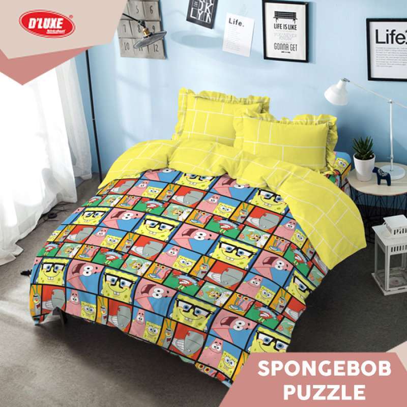 Bed cover spongebob cheap