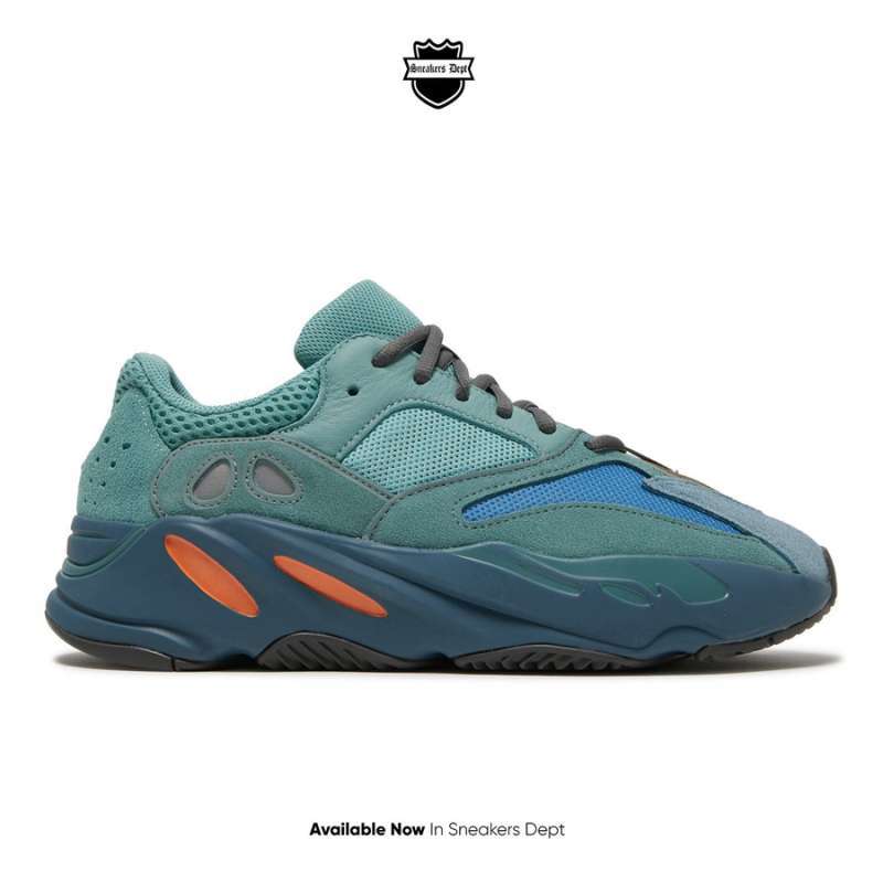 Jual Sepatu Sneakers Pria ADIDAS YEEZY BOOST 700 FADED AZURE