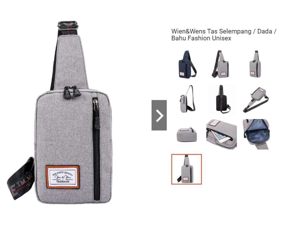 Wien Wens Tas Selempang Dada Bahu Fashion Unisex BUY 1 GET