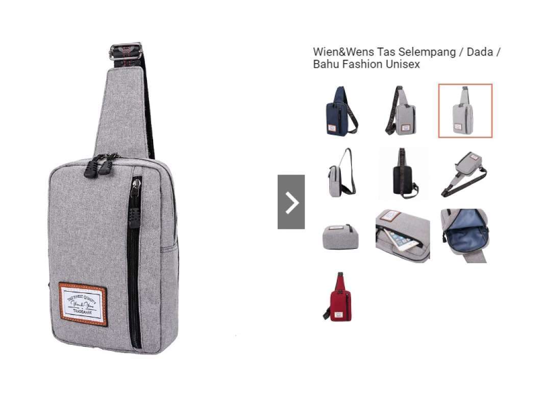 Promo Wien Wens Tas Selempang Dada Bahu Fashion Unisex BUY 1
