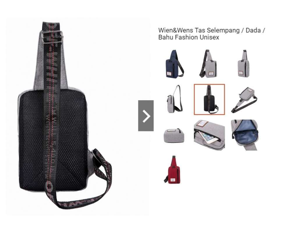Promo Wien Wens Tas Selempang Dada Bahu Fashion Unisex BUY 1
