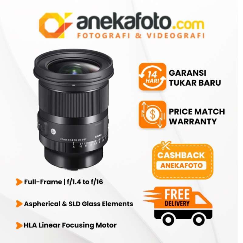 Jual Sigma 50mm Dg Dn Art Lens For Sony E Di Seller Aneka