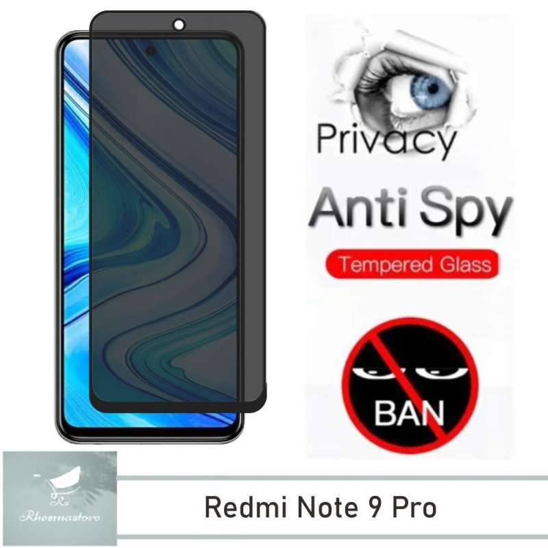 Promo Promo Tempered Glass Layar Anti Spy Redmi Note Pro Anti
