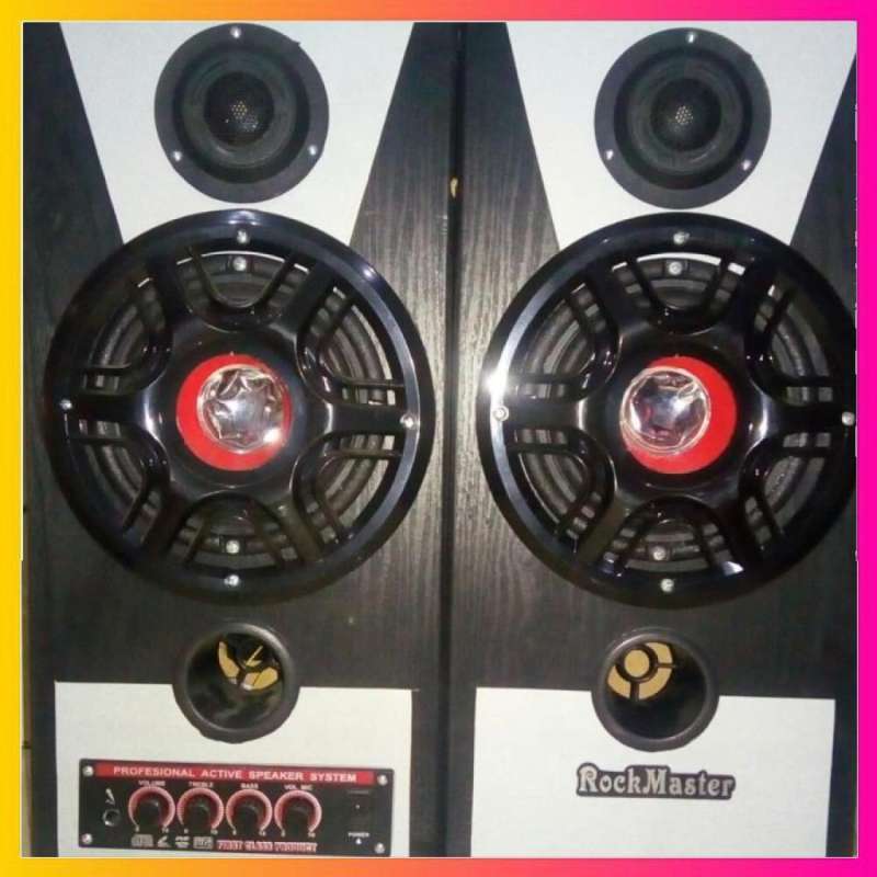 Rock master speaker active shop