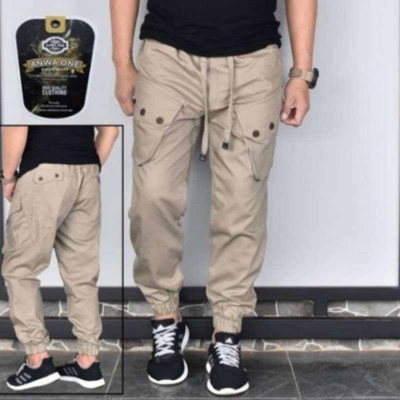 Celana chino jogger new arrivals