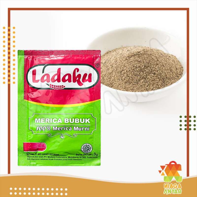 Promo Ladaku Merica Bubuk Murni Sachet / Bumbu Dapur Saset