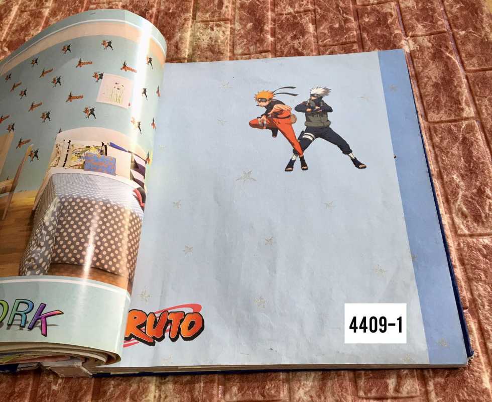 Jual Wallpaper Dinding Motif Anime Naruto Biru Di Seller Aneka