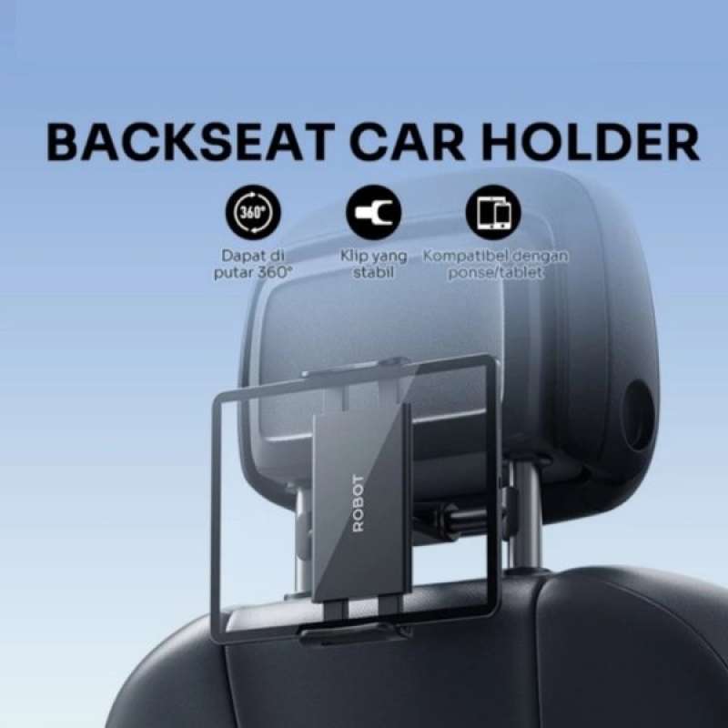 PHONE TAB HOLDER BACKSEAT IPAD MOUNT ROTATE 360 HEADREST UP TO 11 INCH
