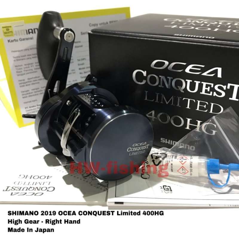 Promo Shimano 2019 Ocea Conquest Limited 400Hg Garansi Resmi