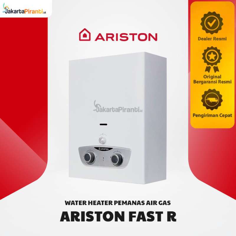 Promo Pemanas Air Water Heater Gas Ariston Fast R - Gas Lpg 5 Liter/Menit  Diskon 33% di Seller Min Yoona Shop - Kalibata, Kota Jakarta Selatan |  Blibli