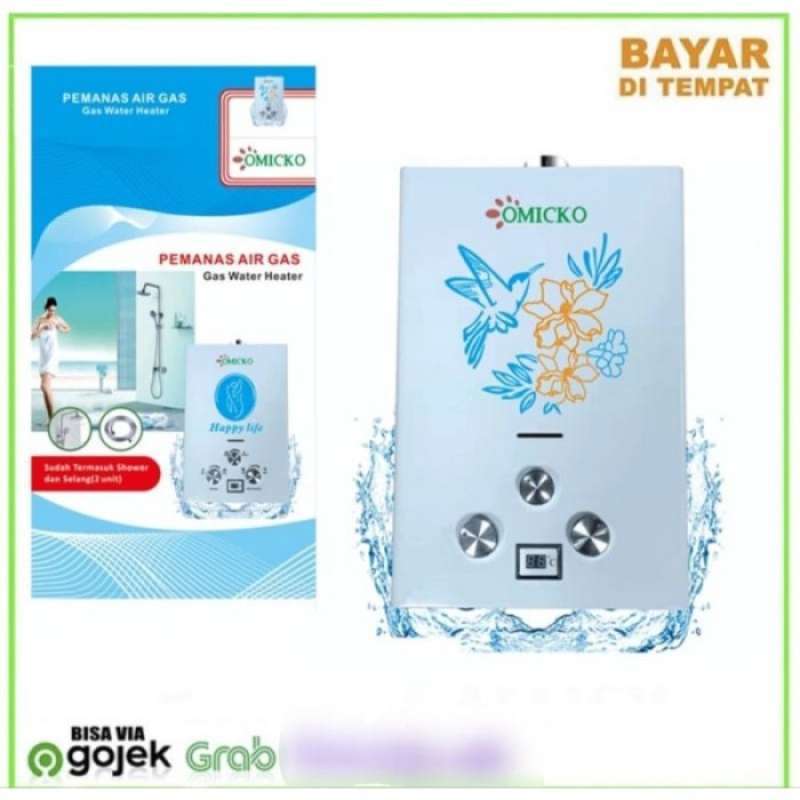 Harga water store heater gas
