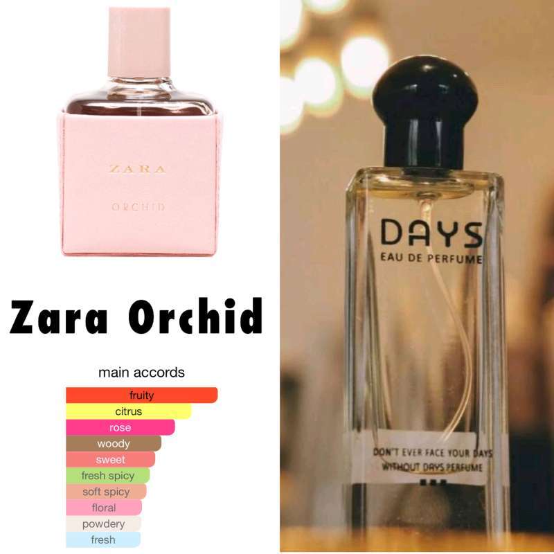 Jual DAYS PARFUME dengan inspirasi dari Zara Orchid di Seller