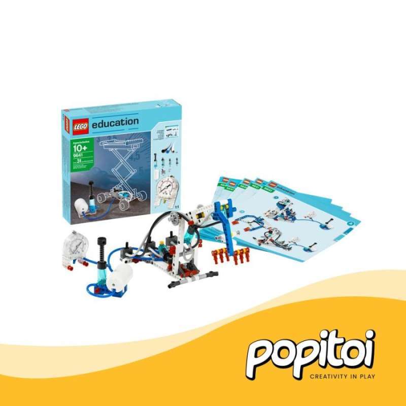 Jual LEGO Education 9641 Mechanisms Pneumatics Add On Set di