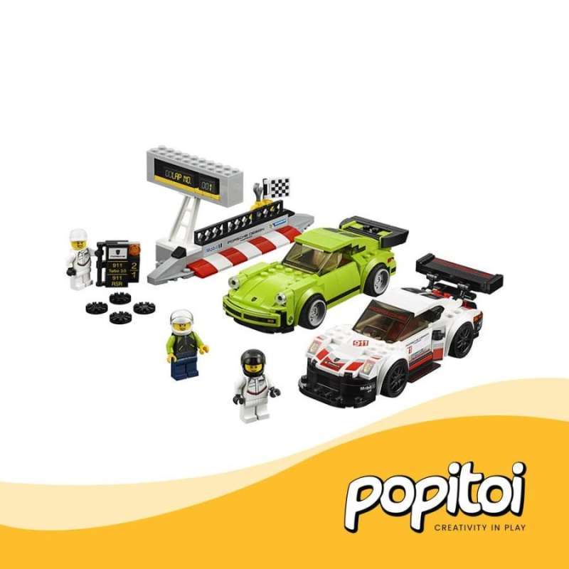 Lego speed champions porsche 911 clearance rsr & 911 turbo 3.0