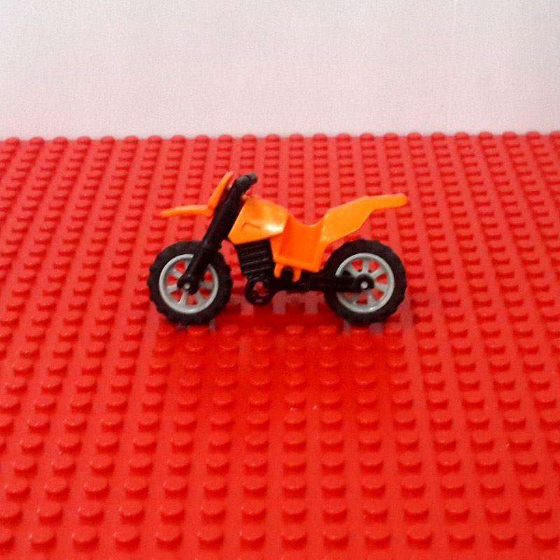 Jual Lego Orange Motorcycle Dirt Bike di Seller Popitoi ID