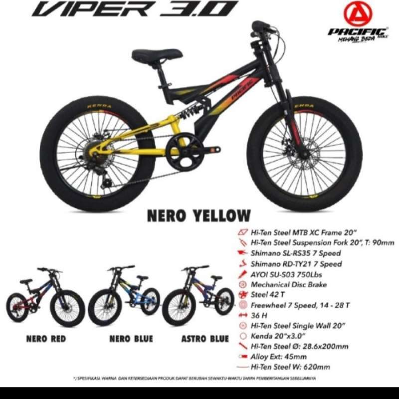 Mtb full online suspension murah