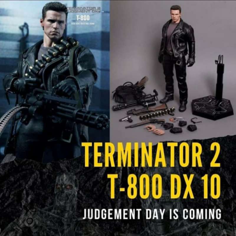 Promo Hot Toys Terminator T800 Dx 10