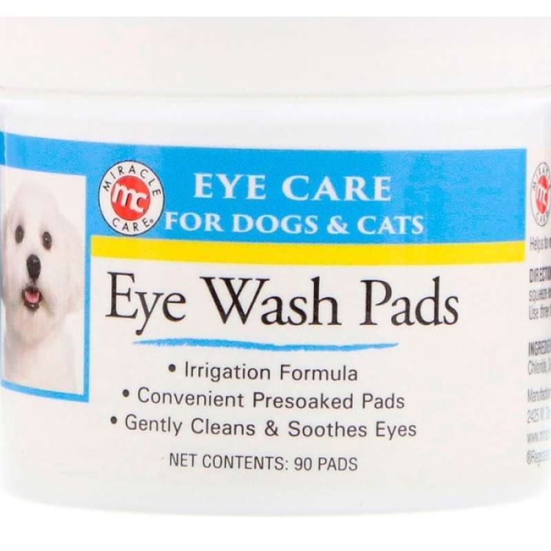 Jual Miracle Care Eye Care Eye Wash Pads For Dogs Cats 90
