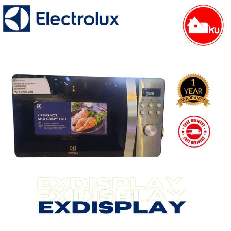 Microwave electrolux hot sale emg20d38gb