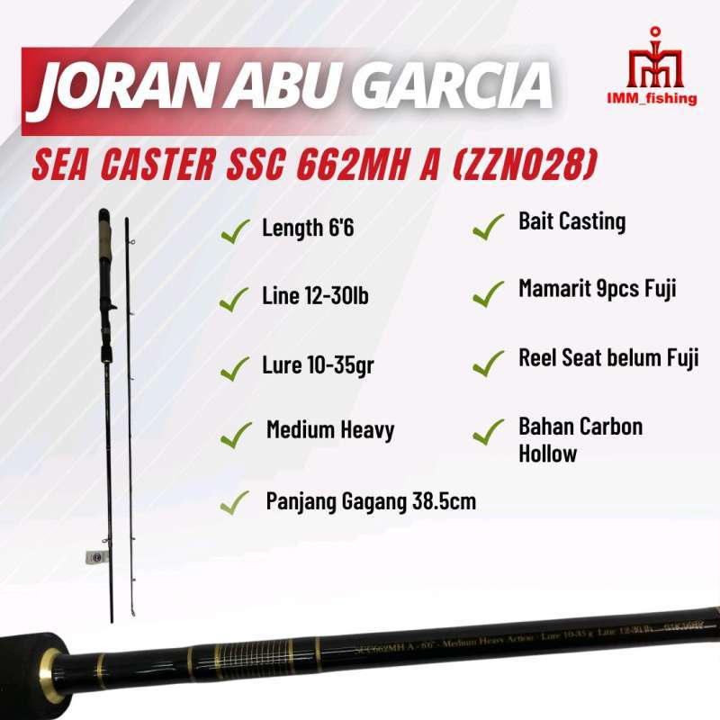 Jual Joran Abu Garcia Sea Caster, Tongkat Pancing, Fishing Rod, Bc Di  Seller Imm Fishing - Pisangan Baru, Kota Jakarta Timur