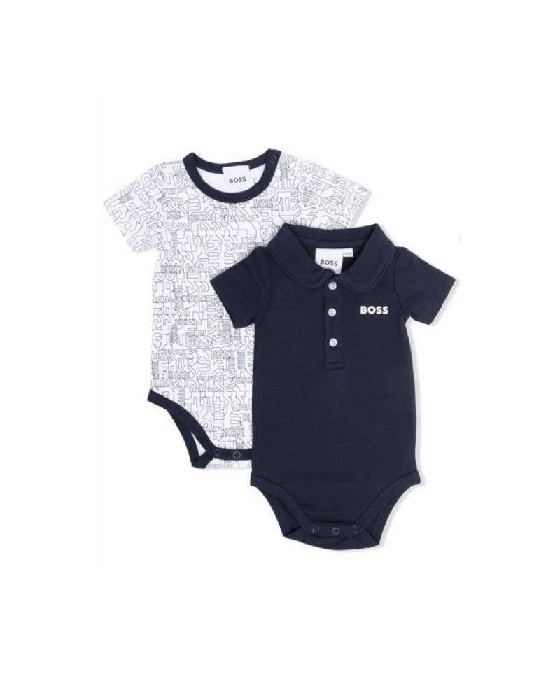 Jual Boss Baby Polo Jumper Logo Navy 2Pcs di Seller Adi