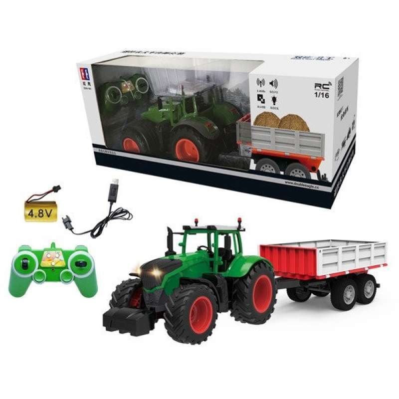 Rc farm shop tractor dumping suit